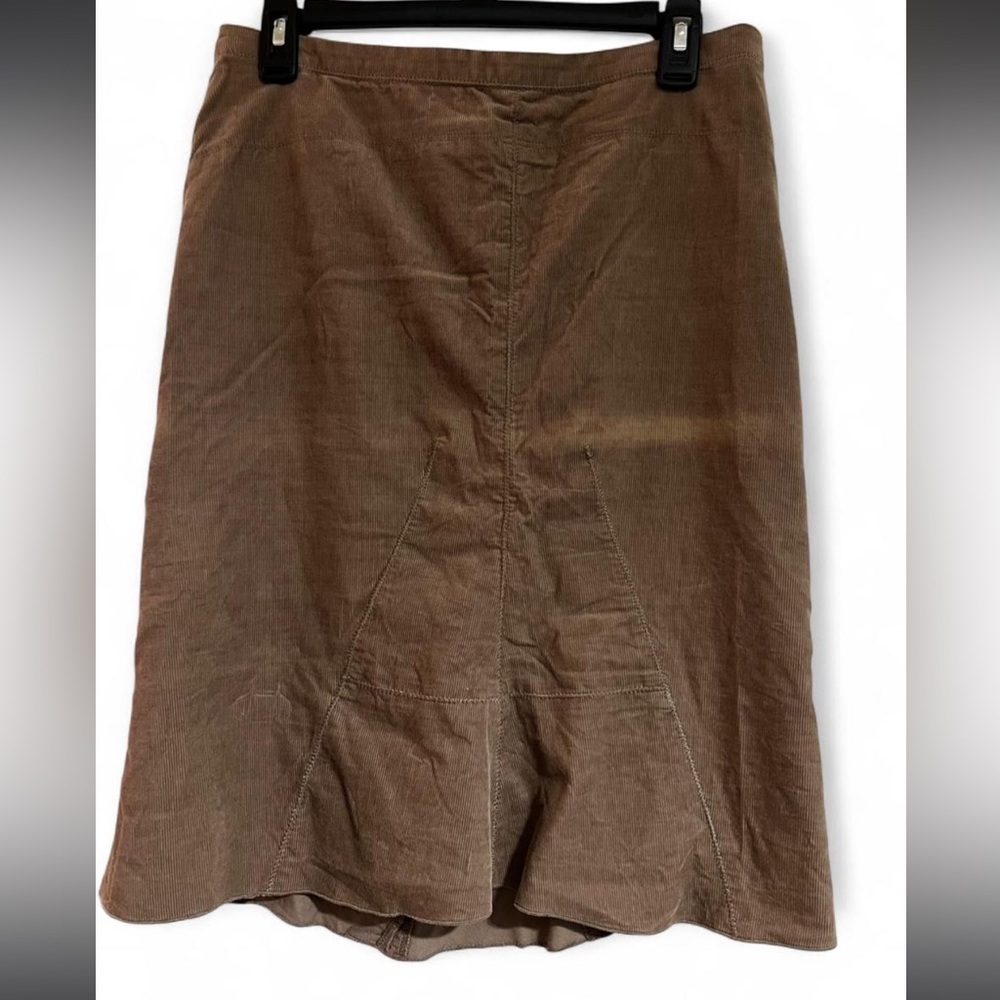 BCBGMaxAzria A-Line Brown Skirt